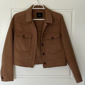 Rails Easton Cropped Jacket in Camel